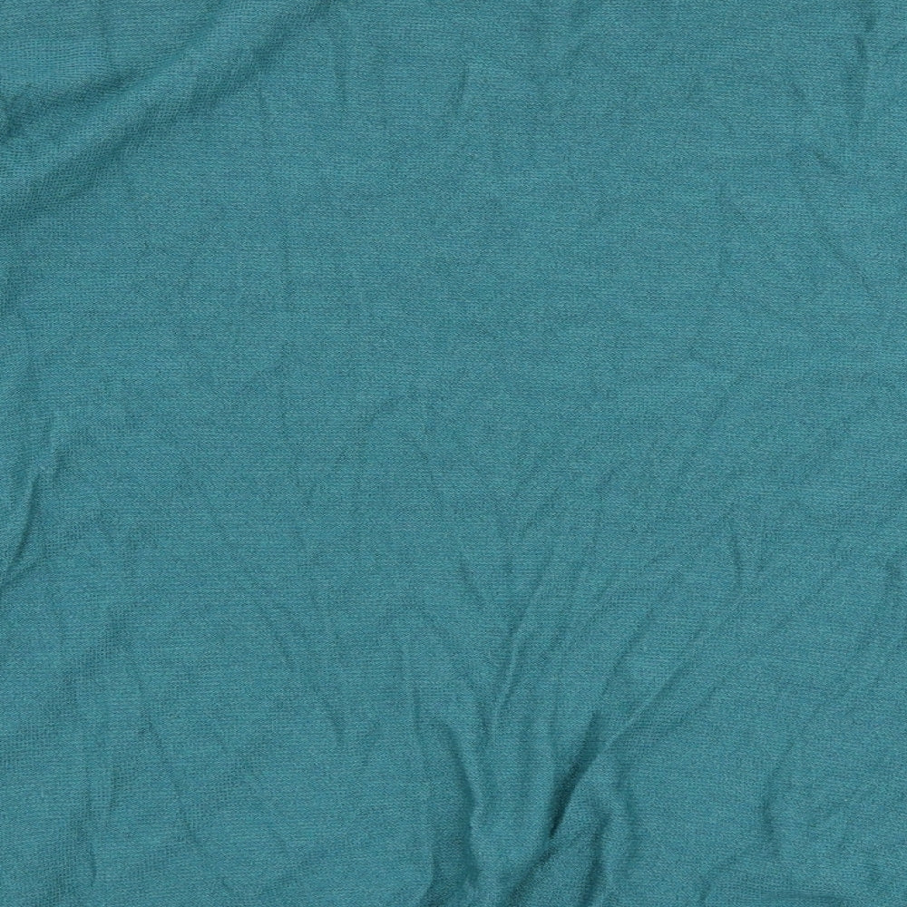 Esprit Womens Blue Round Neck  Polyester Pullover Jumper Size S