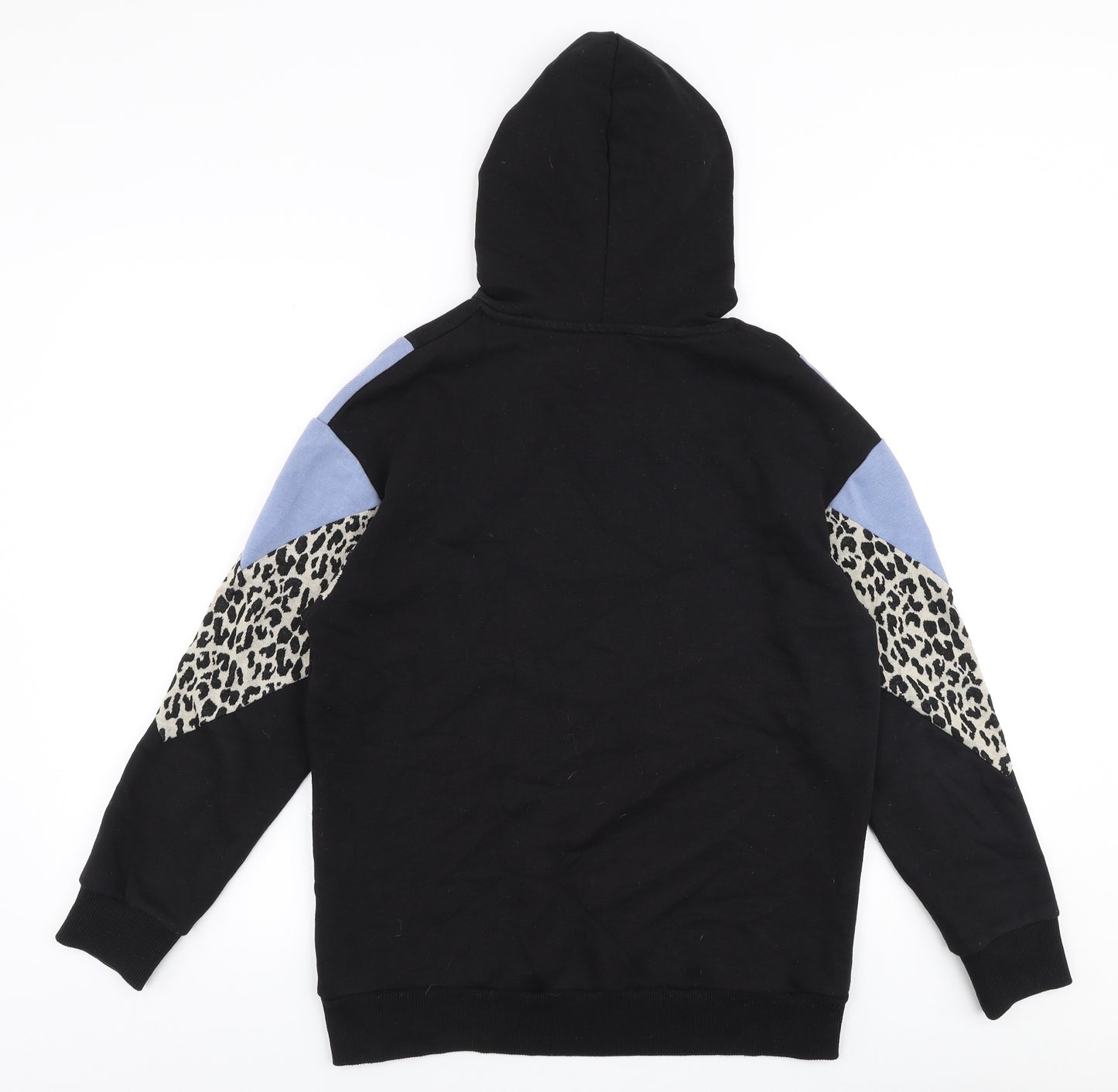 Papaya Womens Multicoloured Animal Print Polyester Pullover Hoodie Size S  Pullover