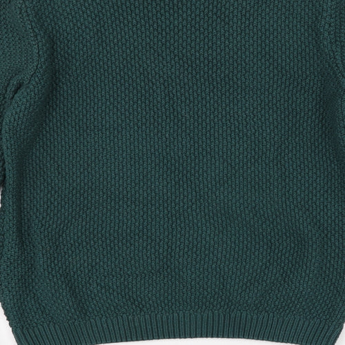 Topman Mens Grey  Cotton Pullover Sweatshirt Size S