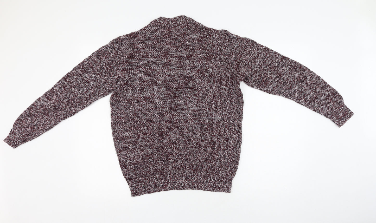 Primark Mens Purple  Cotton Pullover Sweatshirt Size M