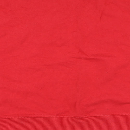 Primark Womens Red  Polyester Pullover Sweatshirt Size L  Pullover