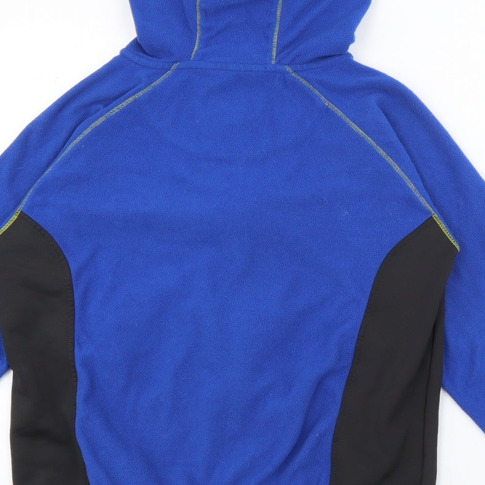 Regatta Boys Blue  Polyester Full Zip Hoodie Size 11-12 Years  Zip