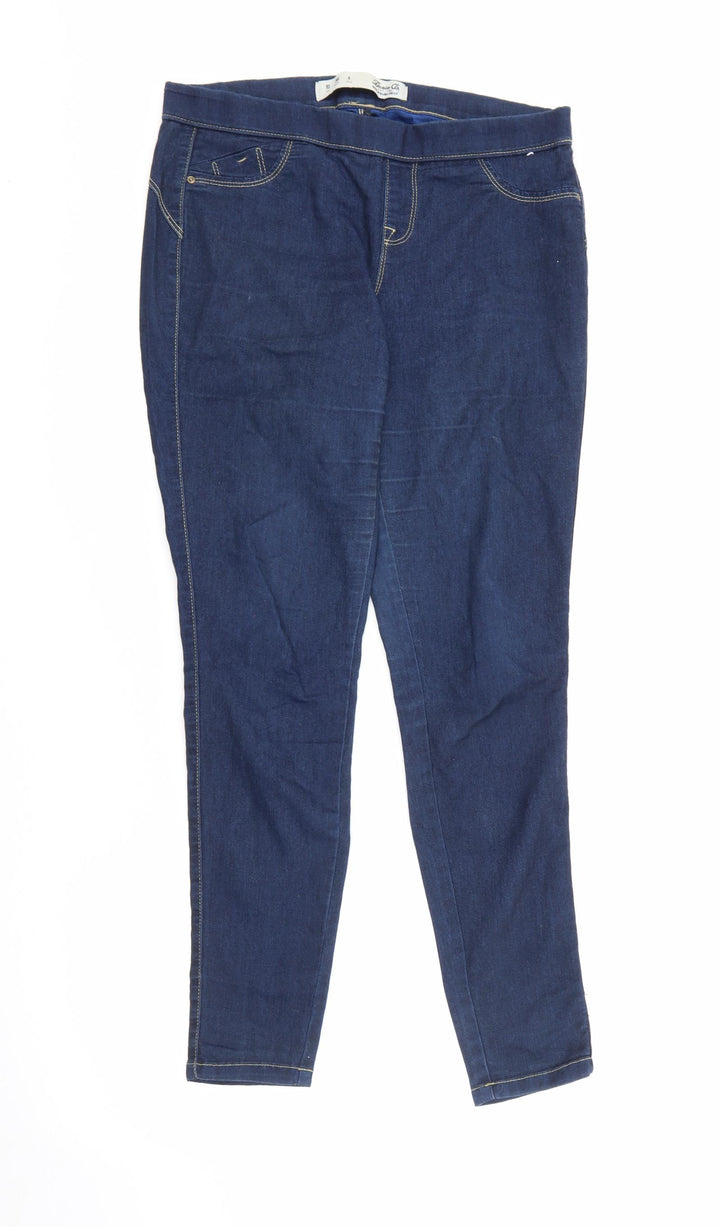 Denim Co Womens Blue Cotton Jegging Jeans Size 10 L27 in Regular