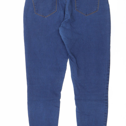 Denim Co Womens Blue  Cotton Skinny Jeans Size 10 L26 in Regular