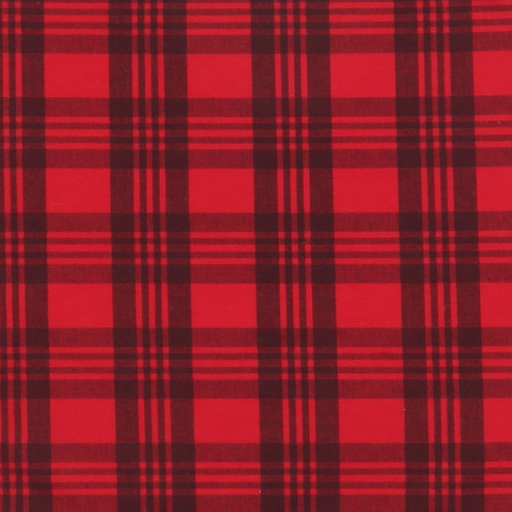 New Look Womens Red Plaid Polyester Straight & Pencil Skirt Size 12