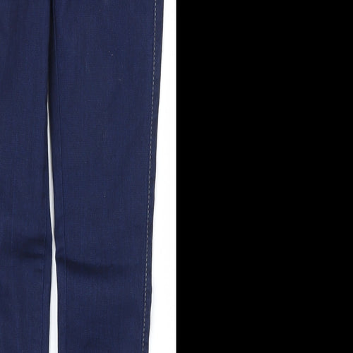 Denim & Co. Womens Blue  Cotton Jegging Jeans Size 6 L28.5 in Regular