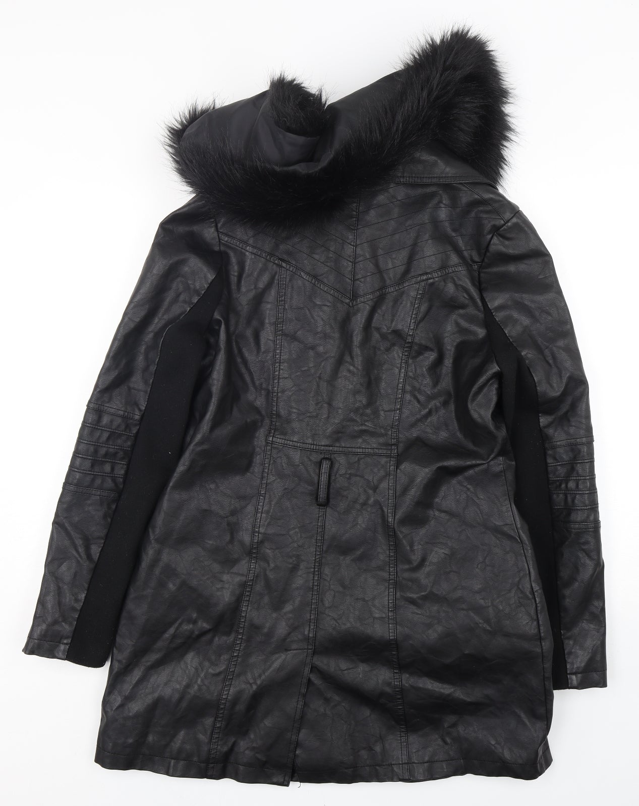 River Island  Womens Black   Jacket  Size 14  Zip