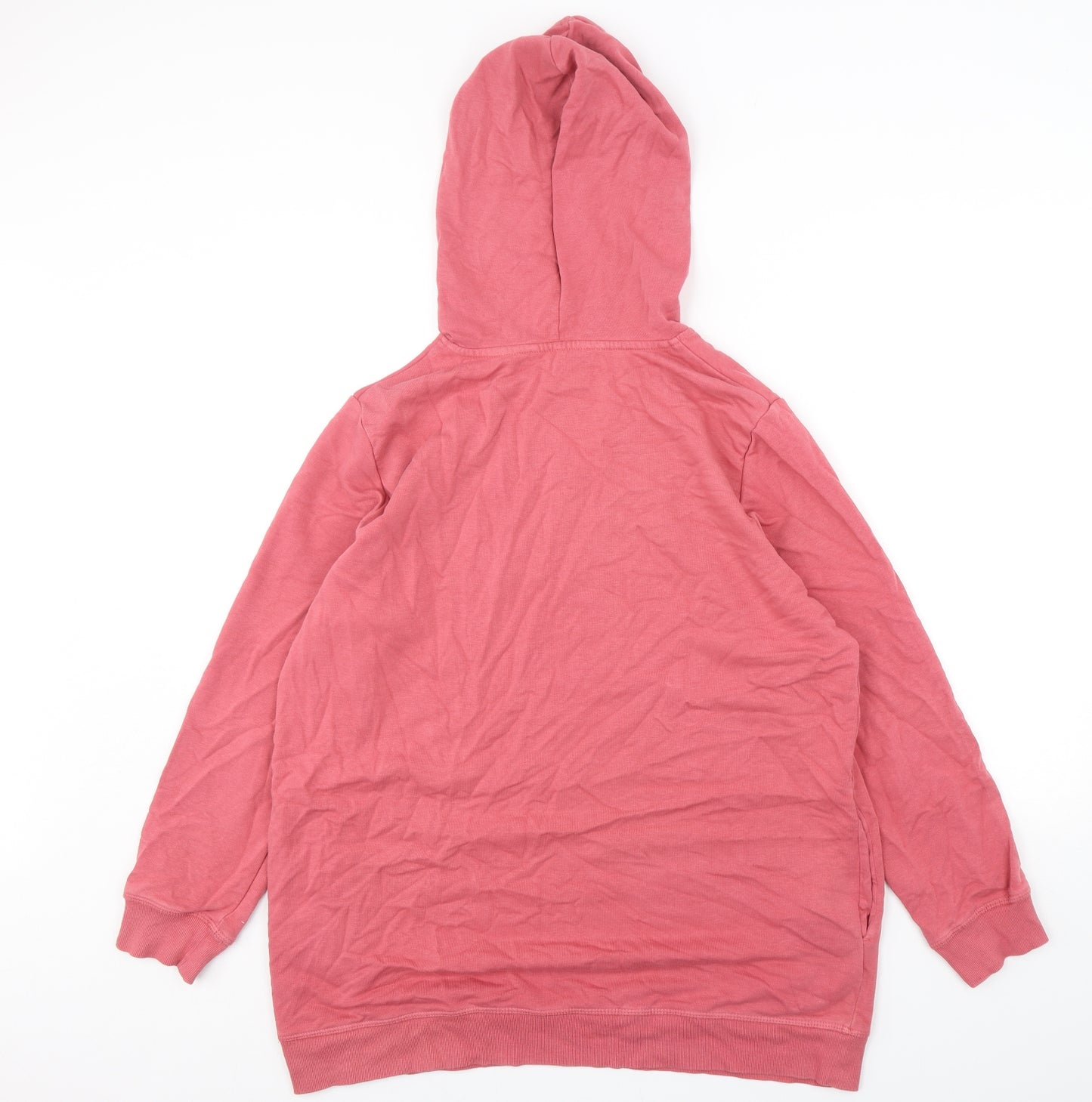 George Womens Pink  Cotton Pullover Hoodie Size 16  Pullover
