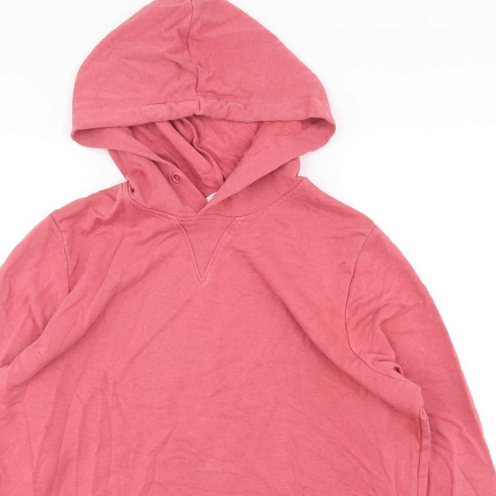 George Womens Pink  Cotton Pullover Hoodie Size 16  Pullover
