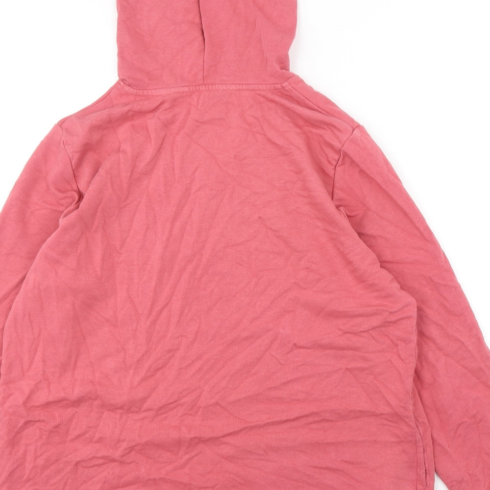 George Womens Pink  Cotton Pullover Hoodie Size 16  Pullover