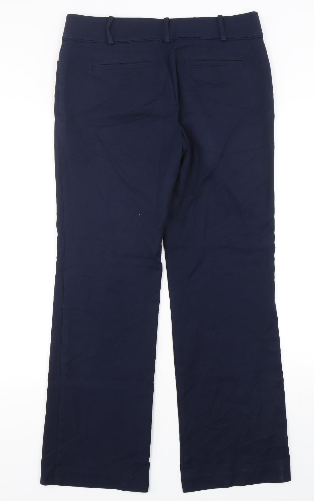 Ann Taylor  Womens Blue  Cotton Trousers  Size 6 L31 in Regular