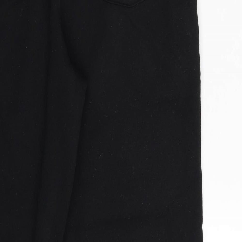 Dunnes Stores Mens Black  Polyester Sweatpants Trousers Size L L30 in Regular Drawstring