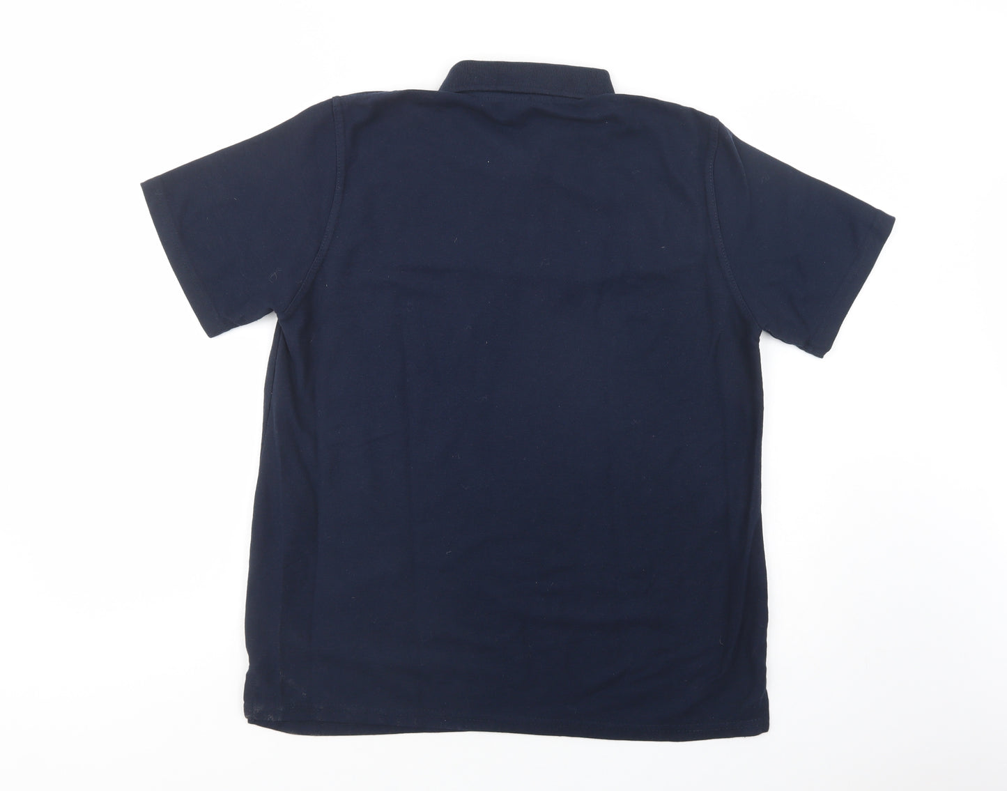 Pro RTX Mens Blue  Cotton  Polo Size XL Collared Button
