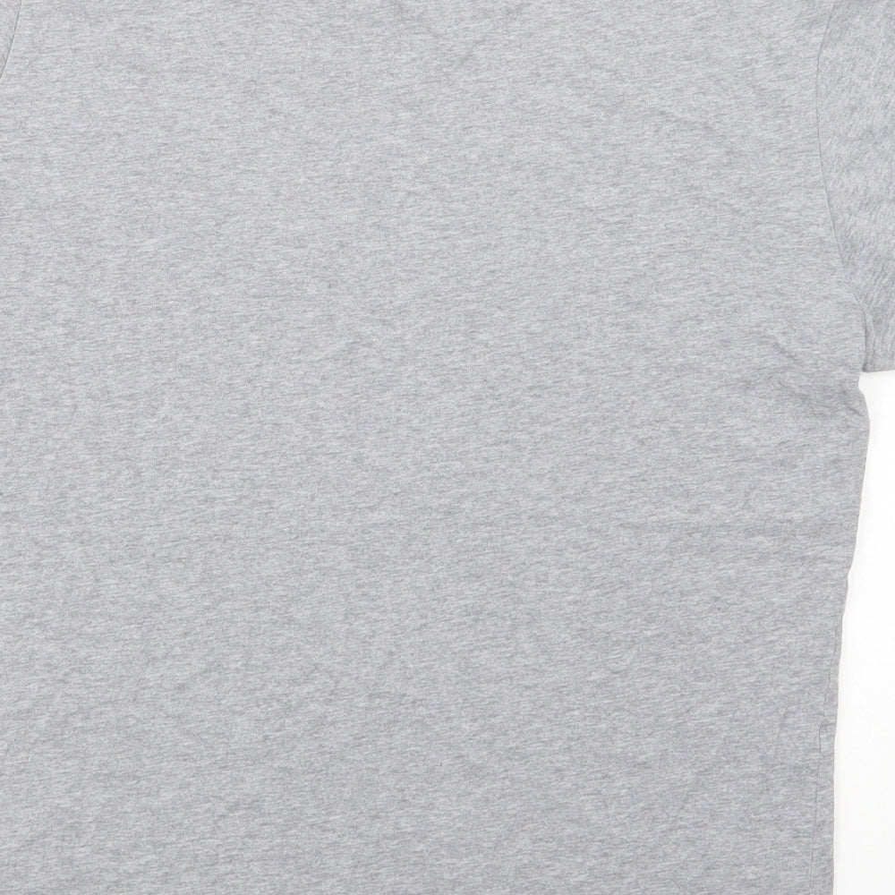 Levi's Mens Grey  Cotton  T-Shirt Size M Crew Neck