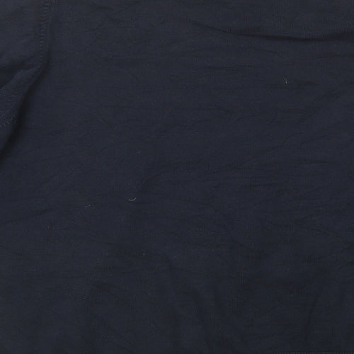 Marks and Spencer Mens Blue V-Neck Argyle/Diamond Cotton Pullover Jumper Size 2XL