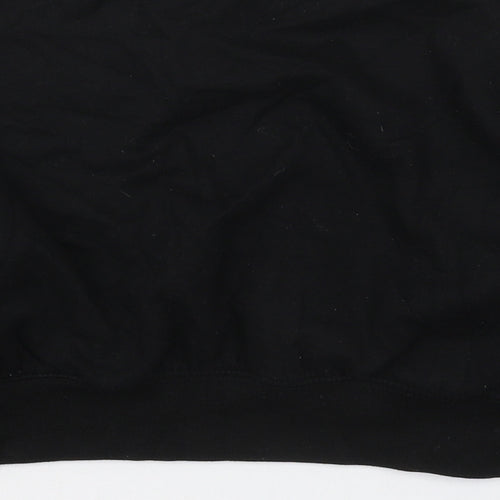 Matalan Girls Black Floral Cotton Pullover Sweatshirt Size 11 Years  Pullover
