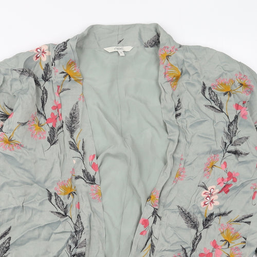 NEXT Womens Grey Floral  Jacket  Size M