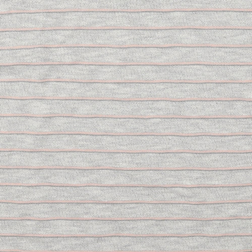 TU Womens Grey Striped Cotton Pullover Sweatshirt Size 20  Pullover