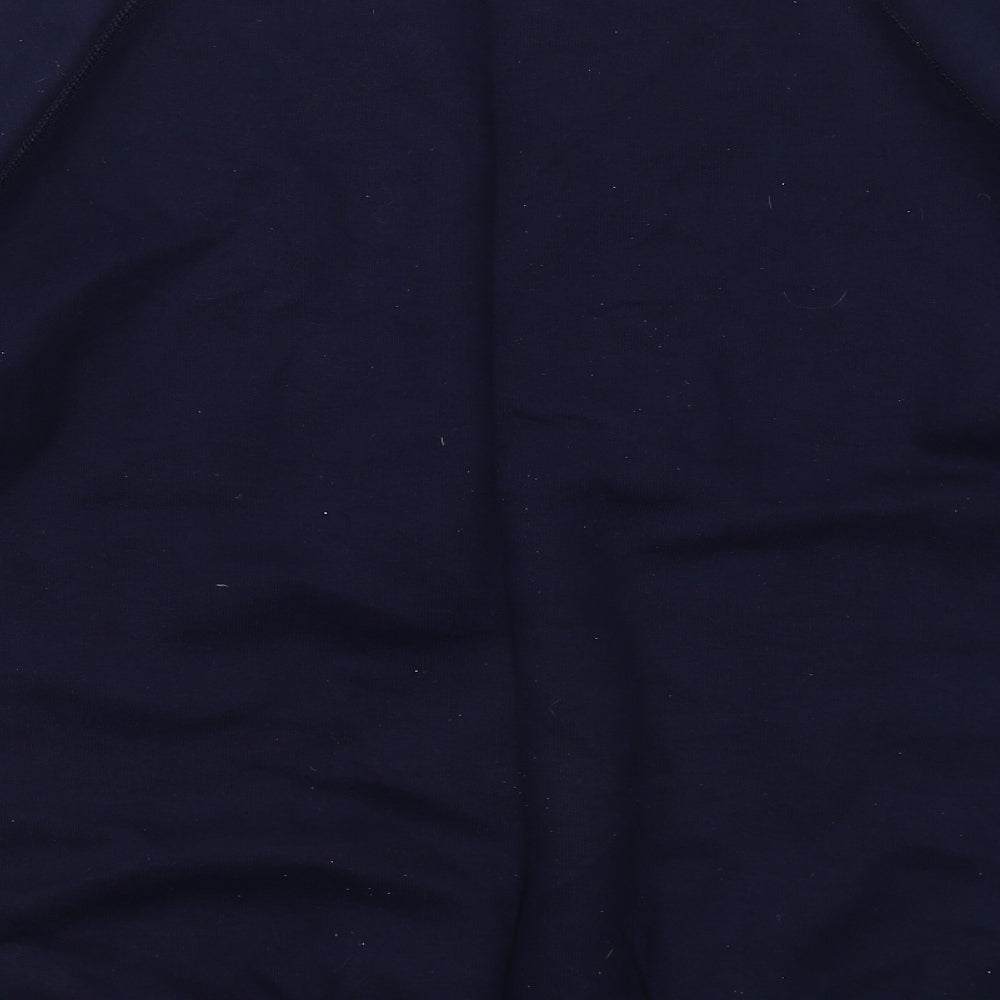 JERZEES Mens Blue  Cotton Pullover Sweatshirt Size 2XL   - Whitley Bay Rockcliff RFC