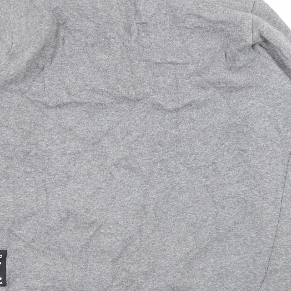 ATOMIC Boys Grey  Cotton Pullover Sweatshirt Size M  Pullover - 13 +