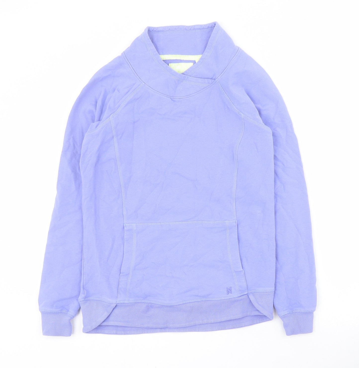 NEXT Womens Purple  Cotton Pullover Sweatshirt Size 6  Pullover