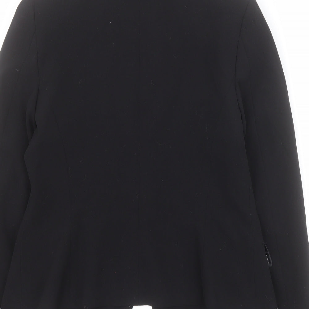 Dorothy Perkins Womens Black   Jacket Blazer Size 10  Button