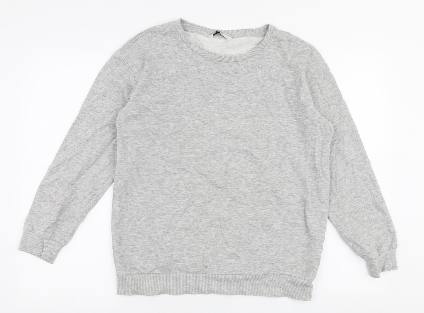 George Womens Grey  Cotton Pullover Sweatshirt Size 8  Pullover