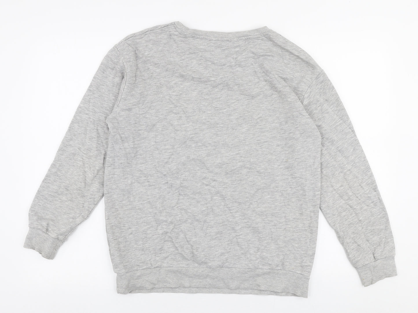 George Womens Grey  Cotton Pullover Sweatshirt Size 8  Pullover