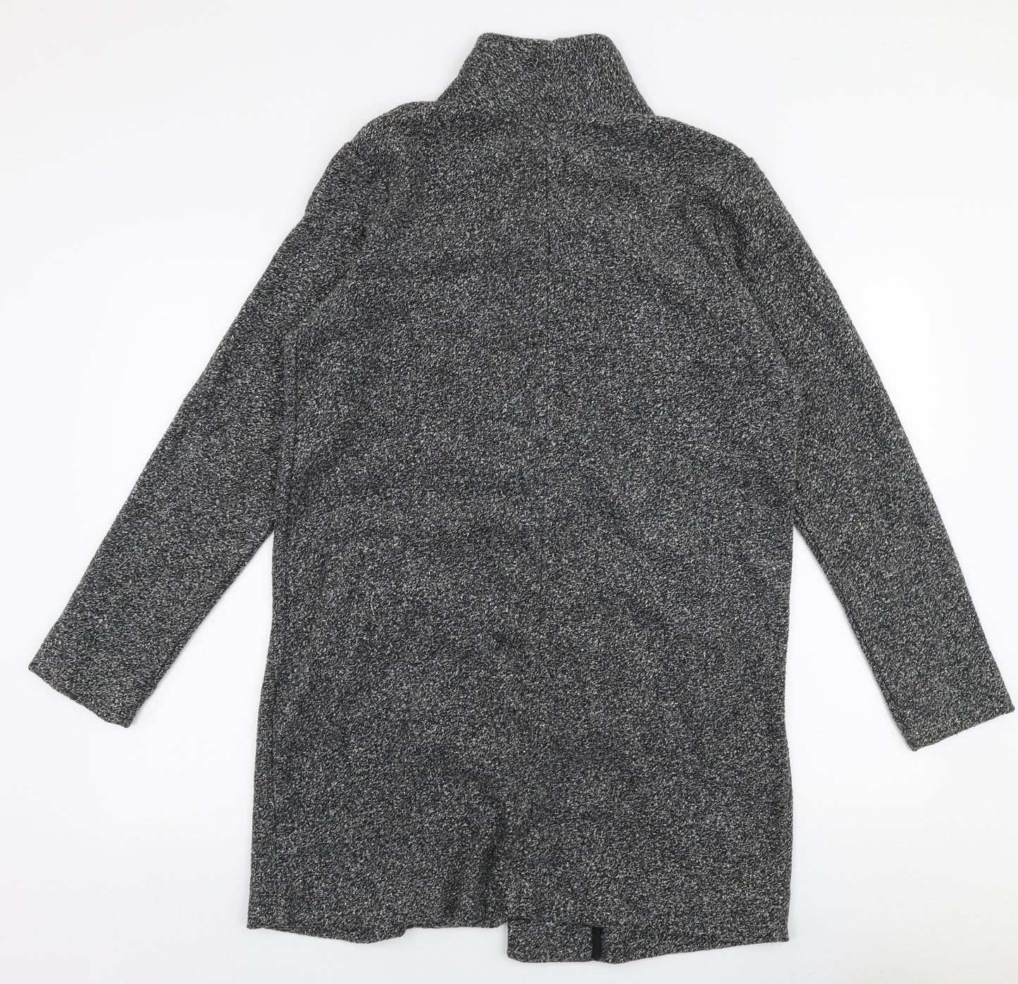 NEXT Womens Grey   Overcoat Coat Size 12  Button