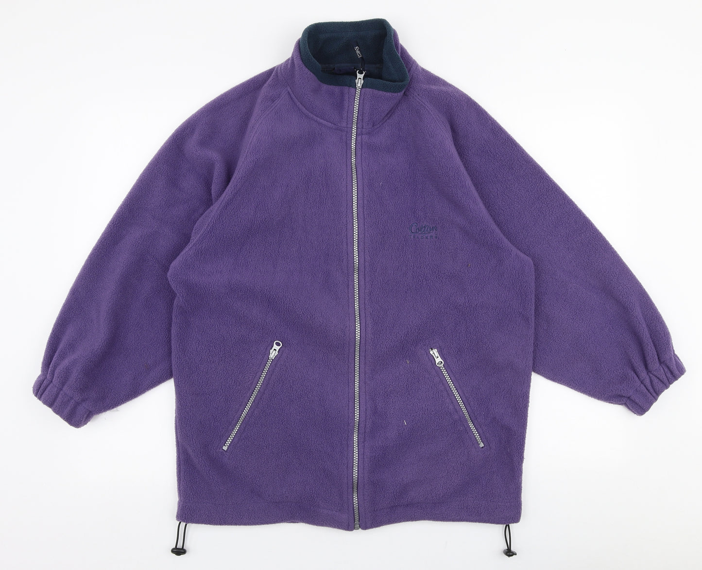 Cotton Traders Womens Purple   Jacket Coat Size S  Zip