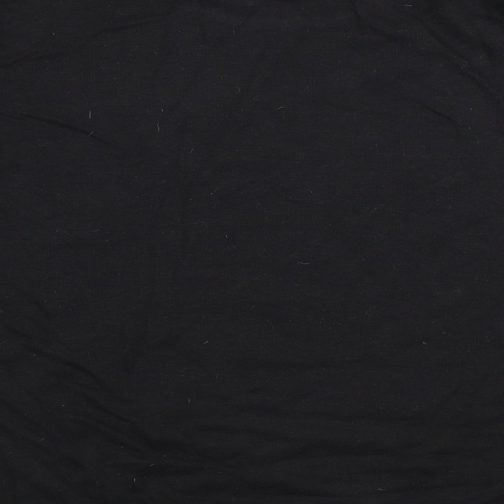 New Look Womens Black  Cotton Pullover Sweatshirt Size 10  Pullover - Little black sweat