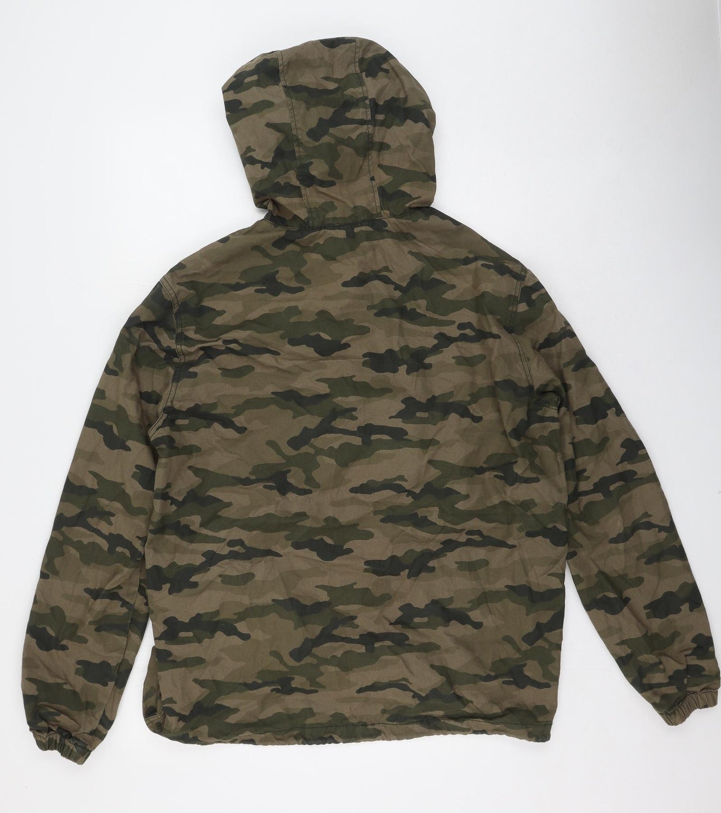 Divided Mens Brown Camouflage  Jacket  Size L