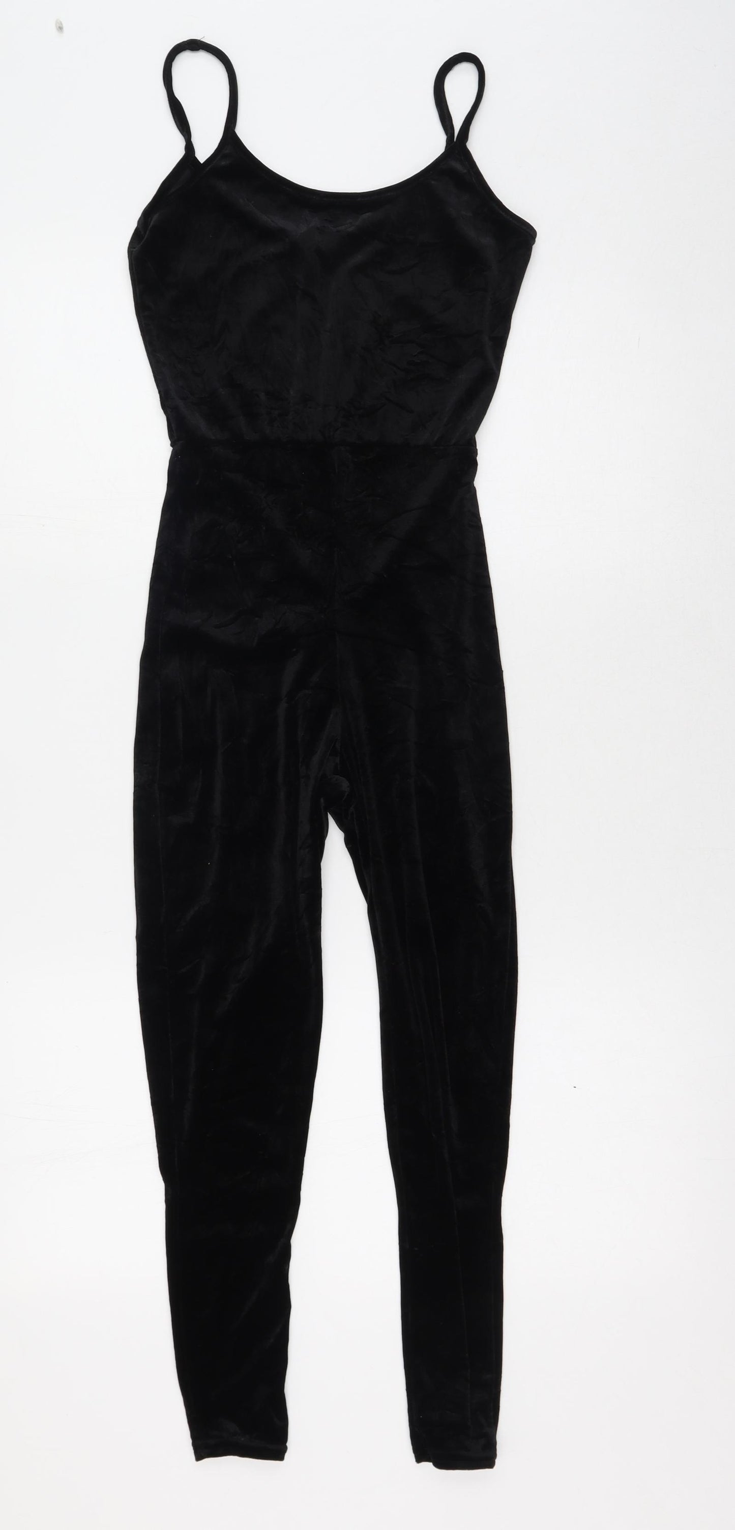 New Look Womens Black  Polyester Unitard One-Piece Size 10 L23 in