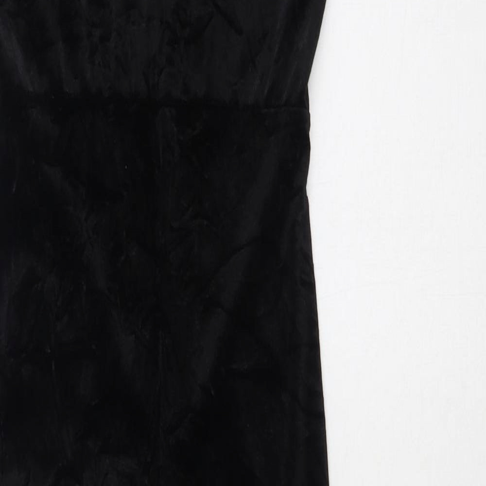 New Look Womens Black  Polyester Unitard One-Piece Size 10 L23 in