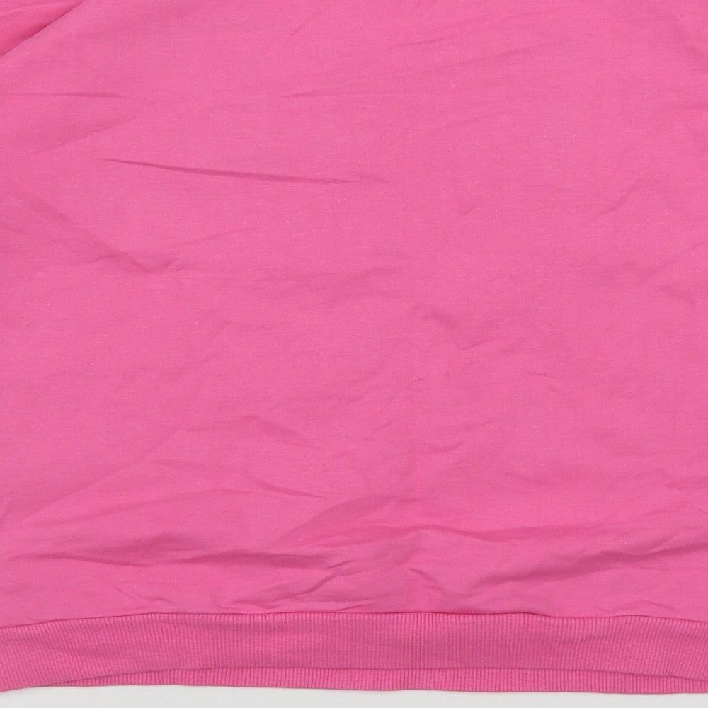 George Girls Multicoloured Geometric Cotton Basic Casual Size 9-10 Years Round Neck  - Logo print
