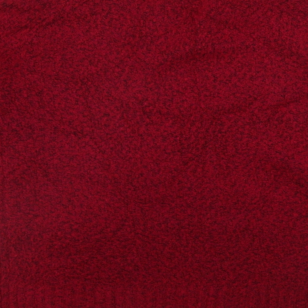 Marks and Spencer Womens Pink Round Neck  Acrylic Pullover Jumper Size S   - Side slit