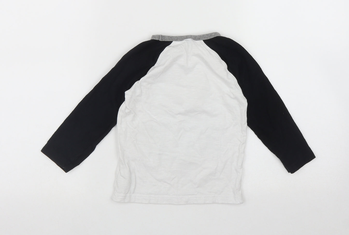 NEXT Boys Multicoloured Colourblock Cotton Basic Casual Size 2-3 Years Round Neck  - STAR WARS