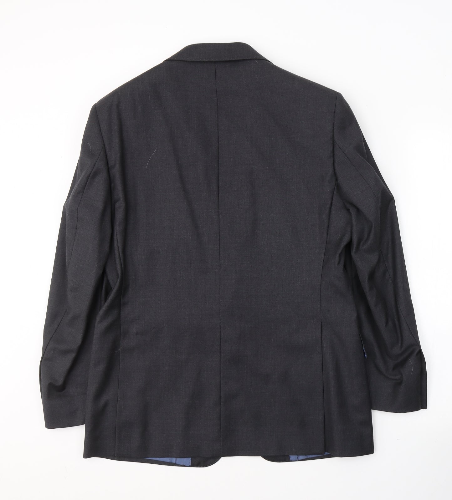 Samuel Windsor Mens Grey  Wool Jacket Suit Jacket Size M