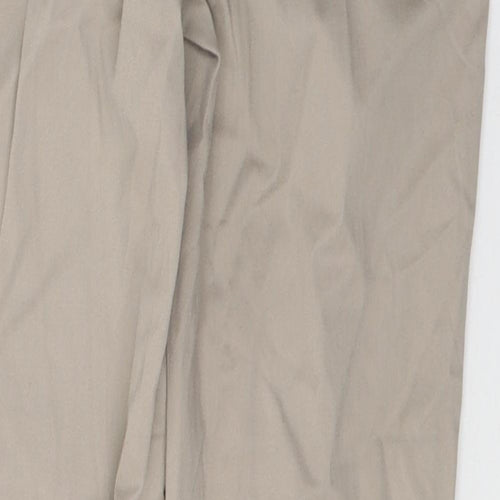 Warehouse Womens Beige  Cotton Skinny Jeans Size 8 L26 in Regular Buckle