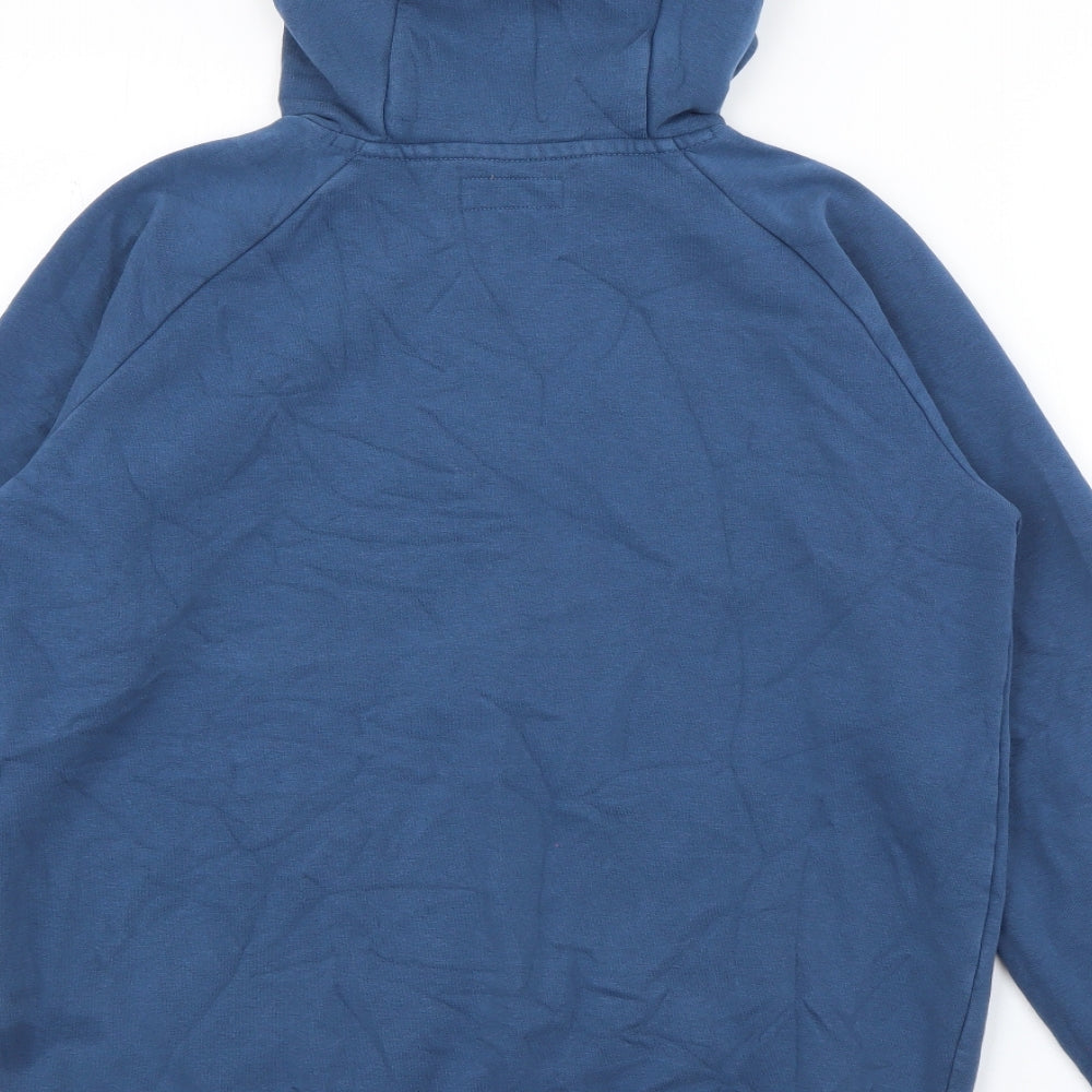 NEXT Boys Blue  Cotton Full Zip Hoodie Size 14 Years  Zip