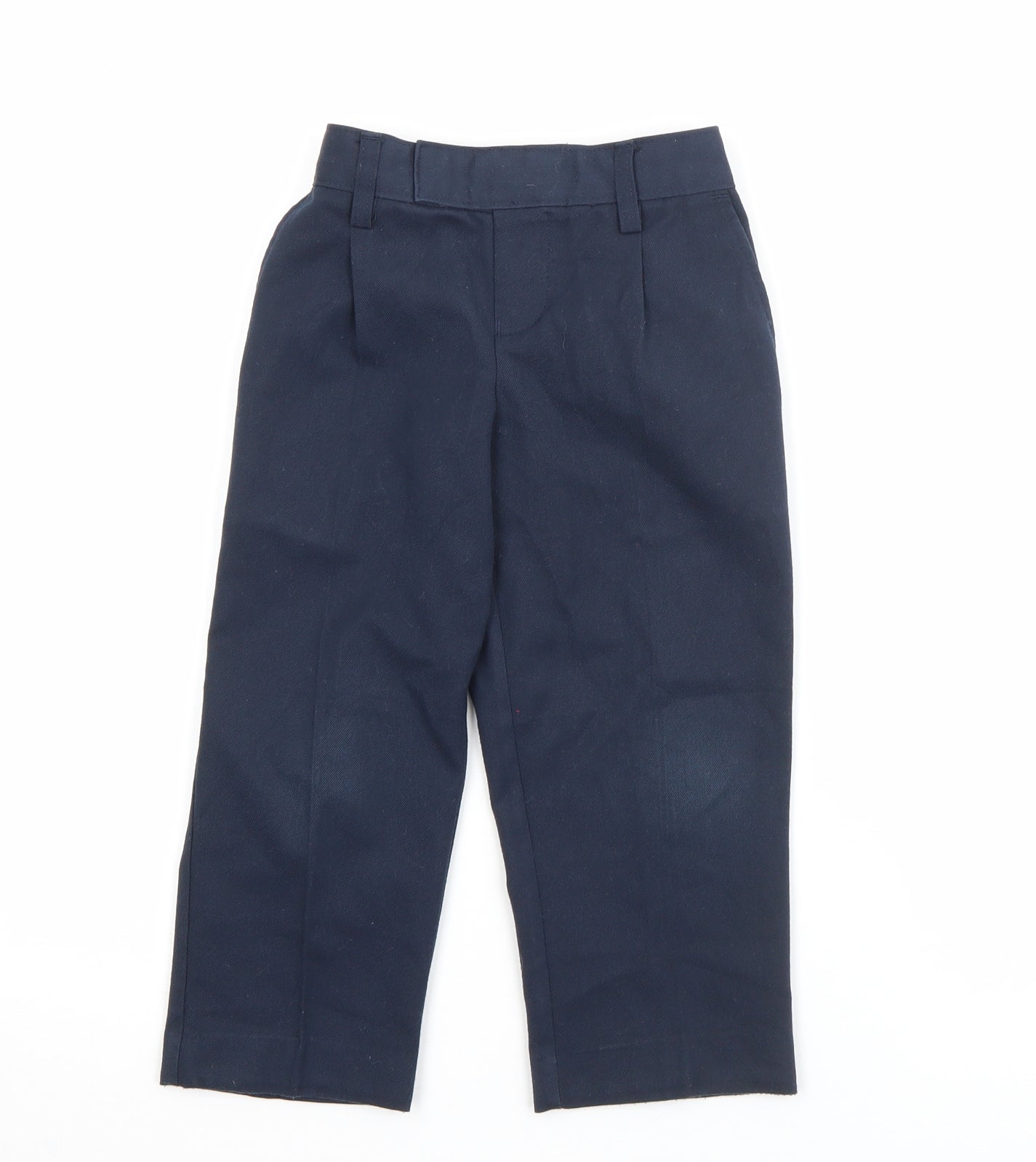 Marks and Spencer Boys Blue  Polyester Capri Trousers Size 2-3 Years  Regular