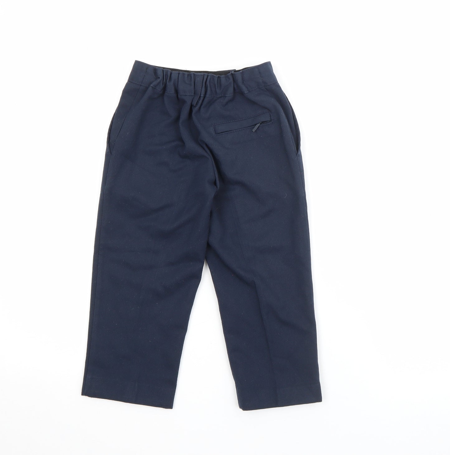 Marks and Spencer Boys Blue  Polyester Capri Trousers Size 2-3 Years  Regular