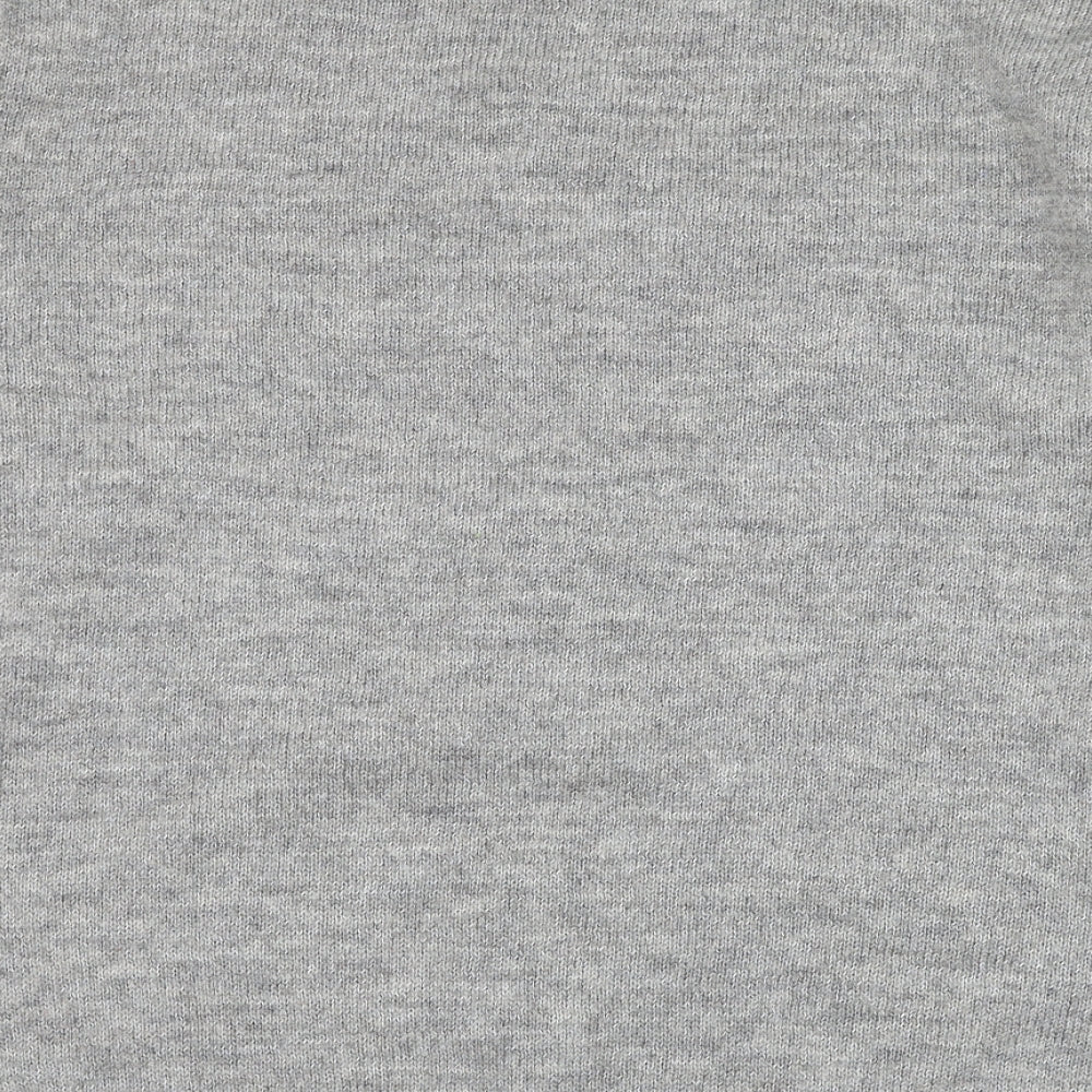 George Womens Grey Round Neck  Acrylic Pullover Jumper Size L   - Christmas