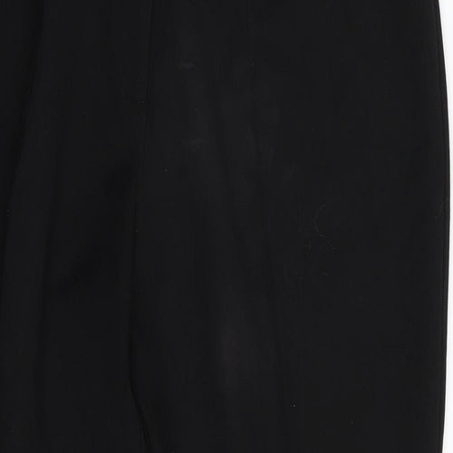 LIZZI Womens Black  Polyester Trousers  Size 18 L28 in Regular Zip