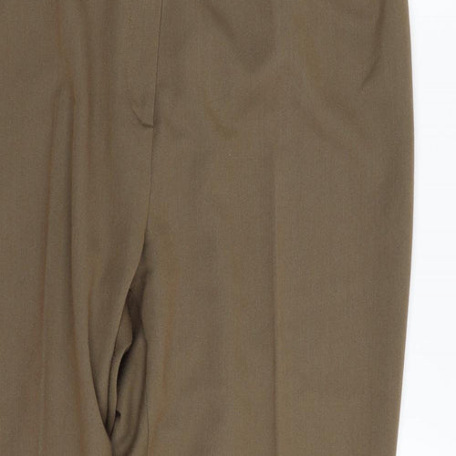 GERARD  Womens Green  Polyester Trousers  Size 18 L30 in Regular Zip