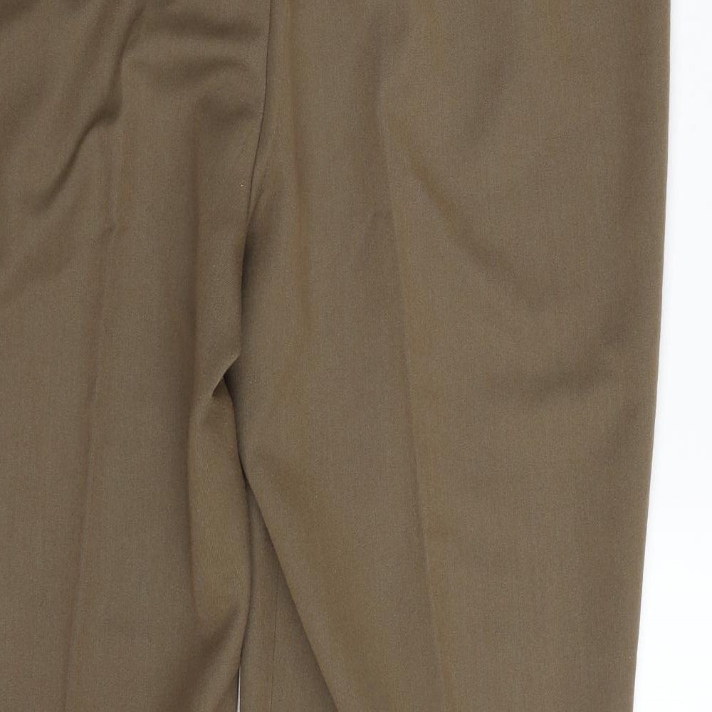 GERARD  Womens Green  Polyester Trousers  Size 18 L30 in Regular Zip