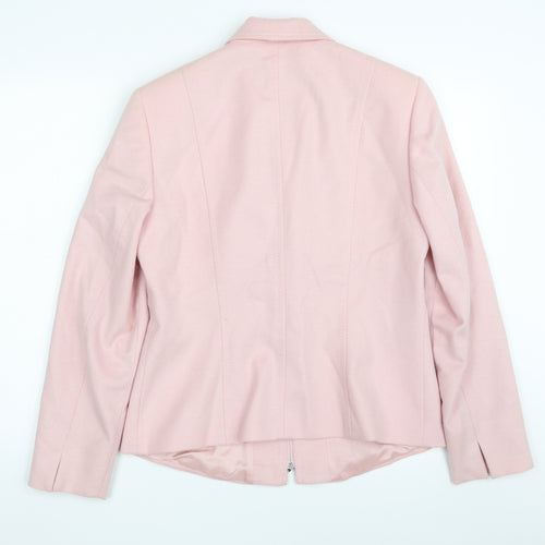 Gerry Weber Womens Pink   Jacket Blazer Size 14  Zip