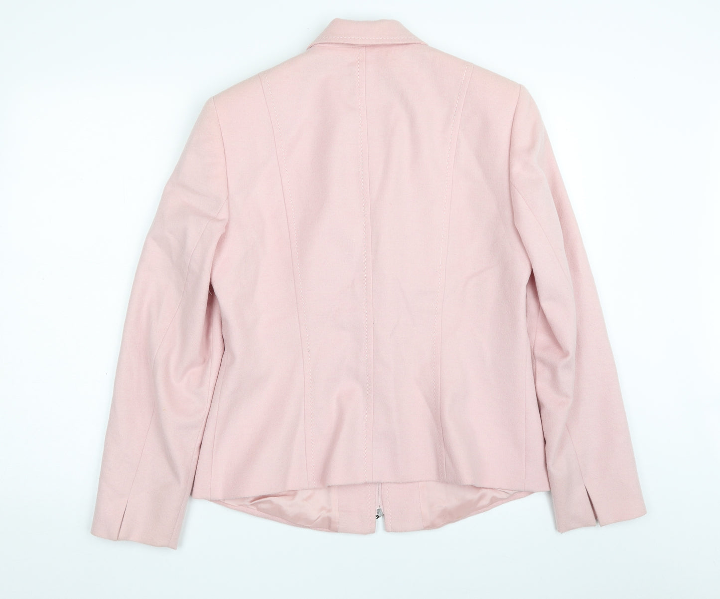 Gerry Weber Womens Pink   Jacket Blazer Size 14  Zip