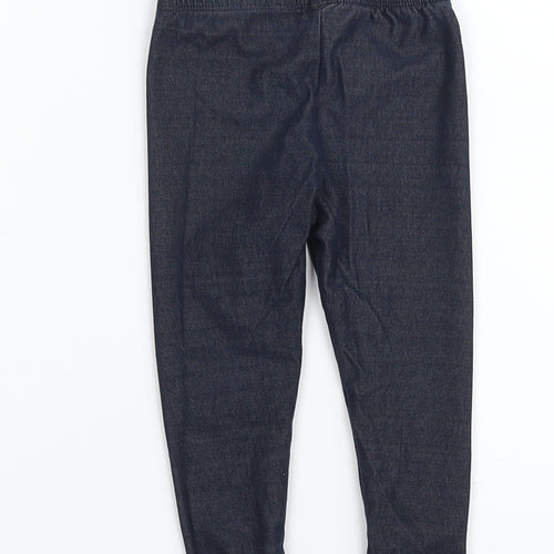 Dunnes Stores Girls Blue  Cotton Jegging Jeans Size 2-3 Years  Slim