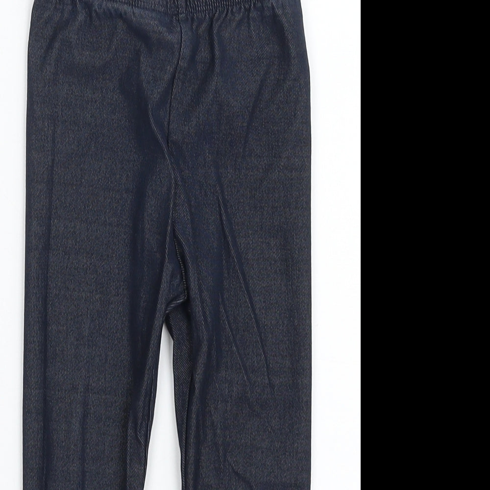 Dunnes Stores Girls Blue  Cotton Jegging Jeans Size 2-3 Years  Slim